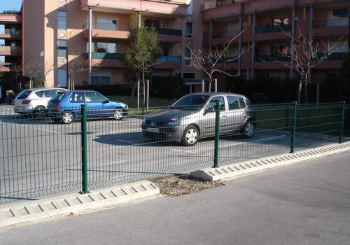 Ограждение парковки придомовых территорий в Белорецке